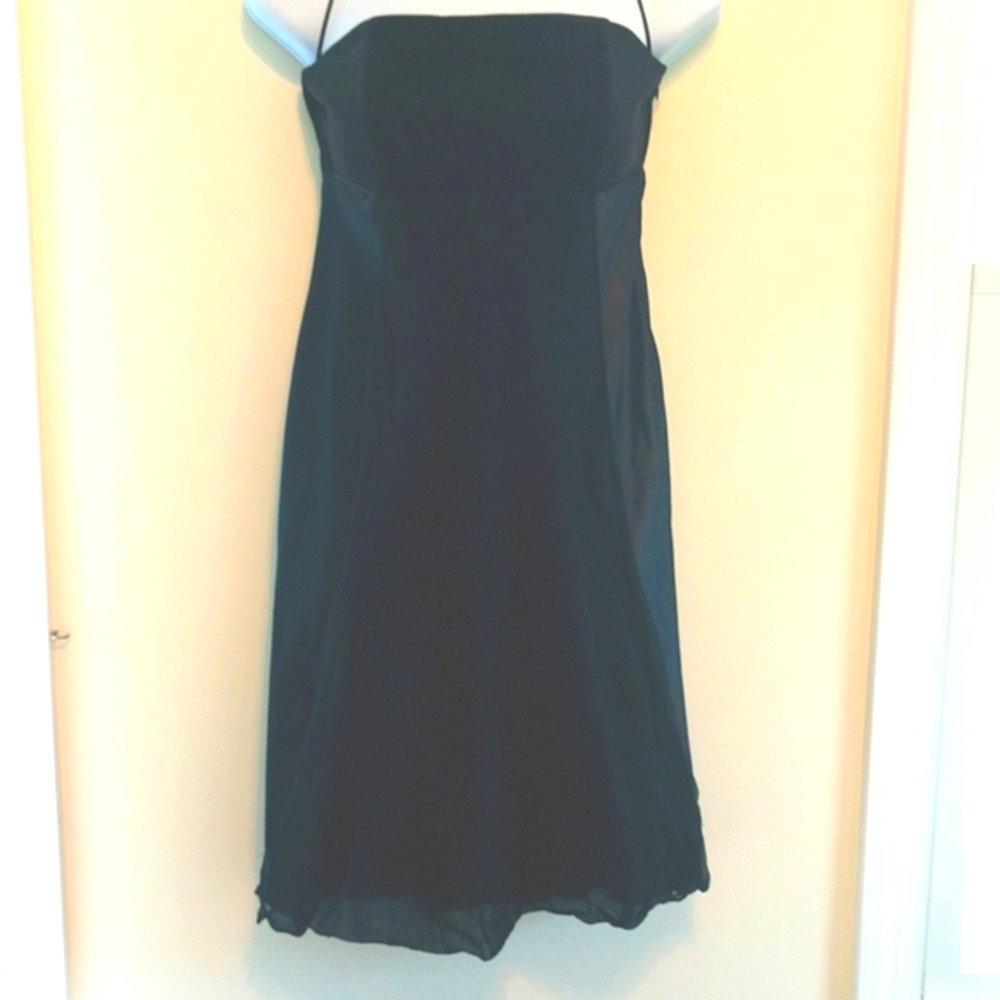 Strapless party dress